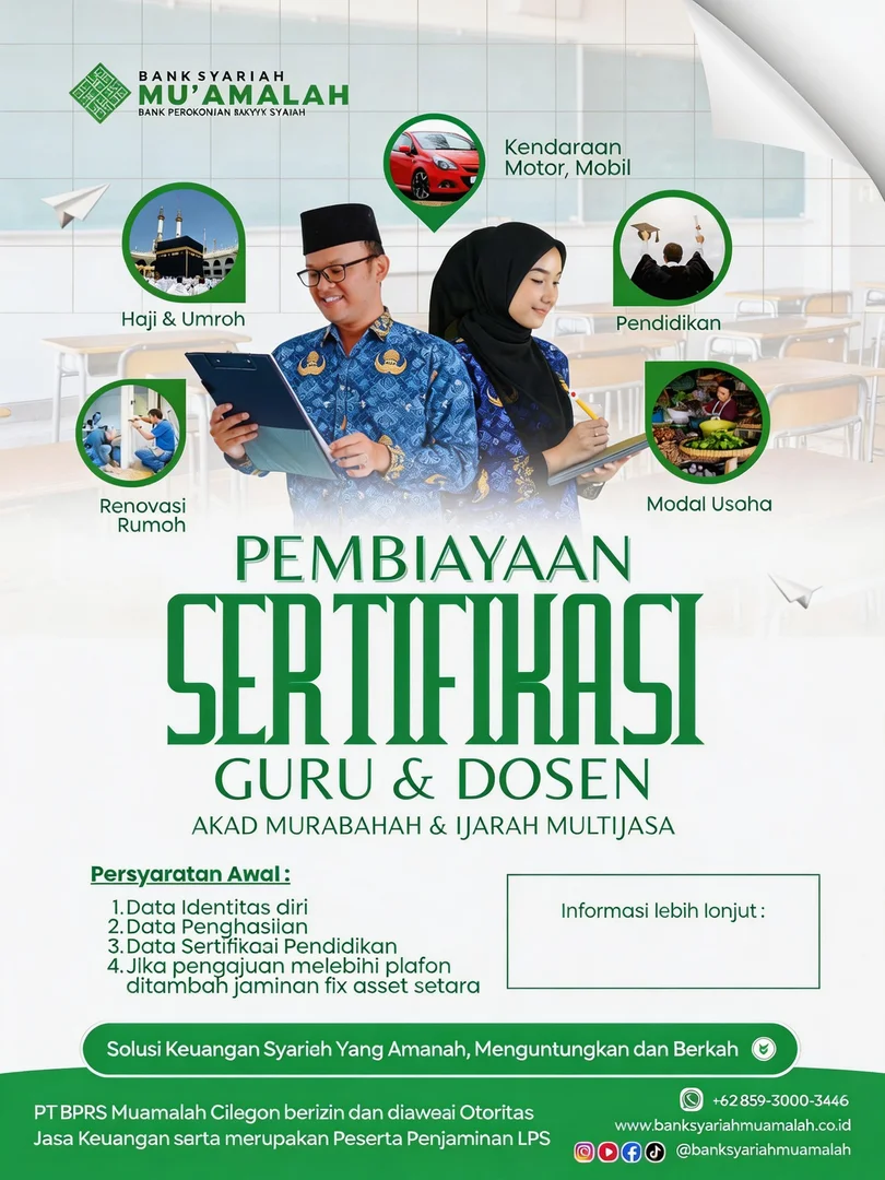 Ilustrasi layanan bank syariah muamalah